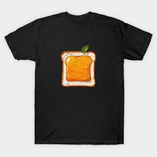 Orange Since Toast Bread Kawaii Yummy Sandwich Vintage T-Shirt